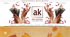 Desktop Screenshot of ak-products-usa.com